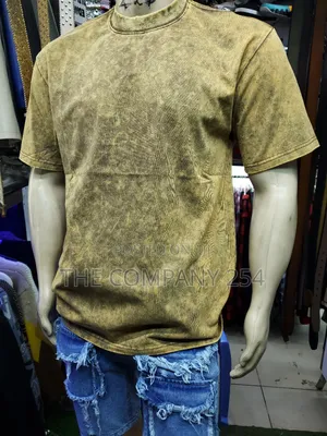 Quality Cotton Acid Washed Round Neck Free Sized T-shirt