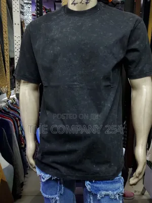 Quality Cotton Acid Washed Round Neck Free Sized T-shirt