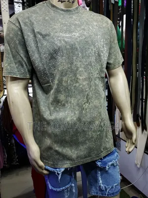 Quality Cotton Acid Washed Round Neck Free Sized T-shirt