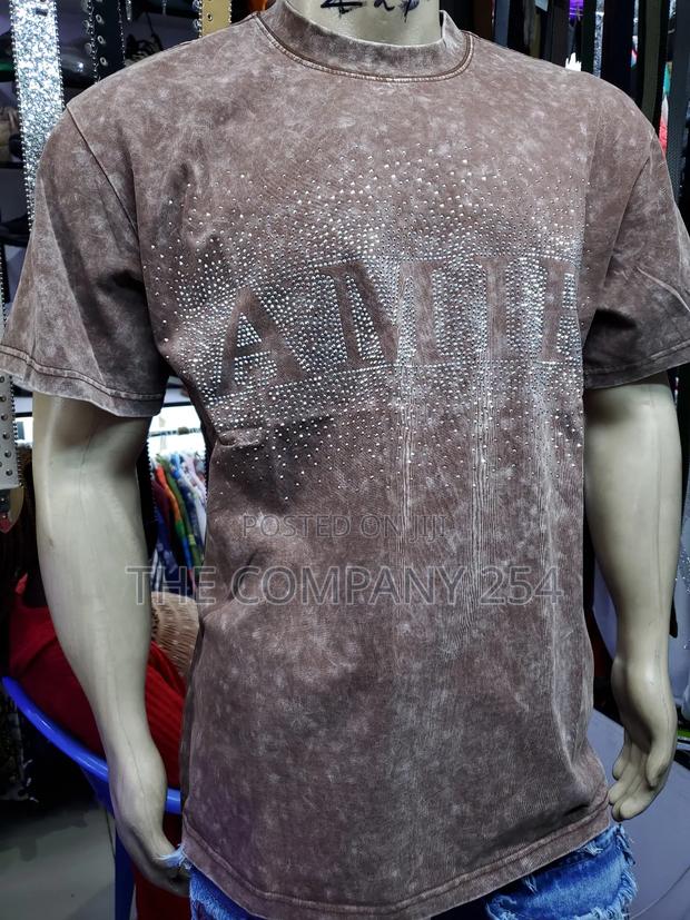 Quality Cotton Acid Washed Round Neck Free Sized T-shirt - thumbnail 6