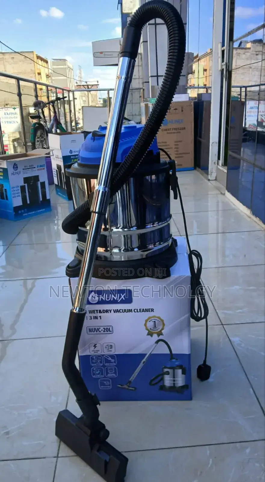 20 Litres Nunix Wet and Dry Vacuum Cleaner