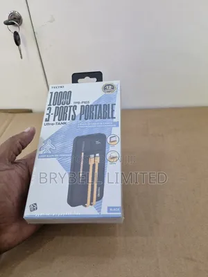 Brand New Tecno 10,Ooo Mah Portable Power Bank