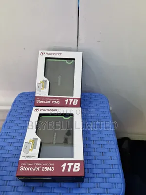 Transcend 1tb Portable Hard Drives Brand New