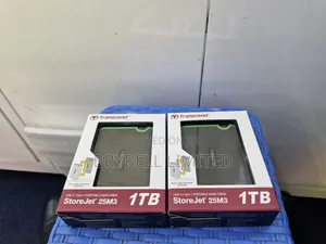 Transcend 1tb Portable Hard Drives Brand New