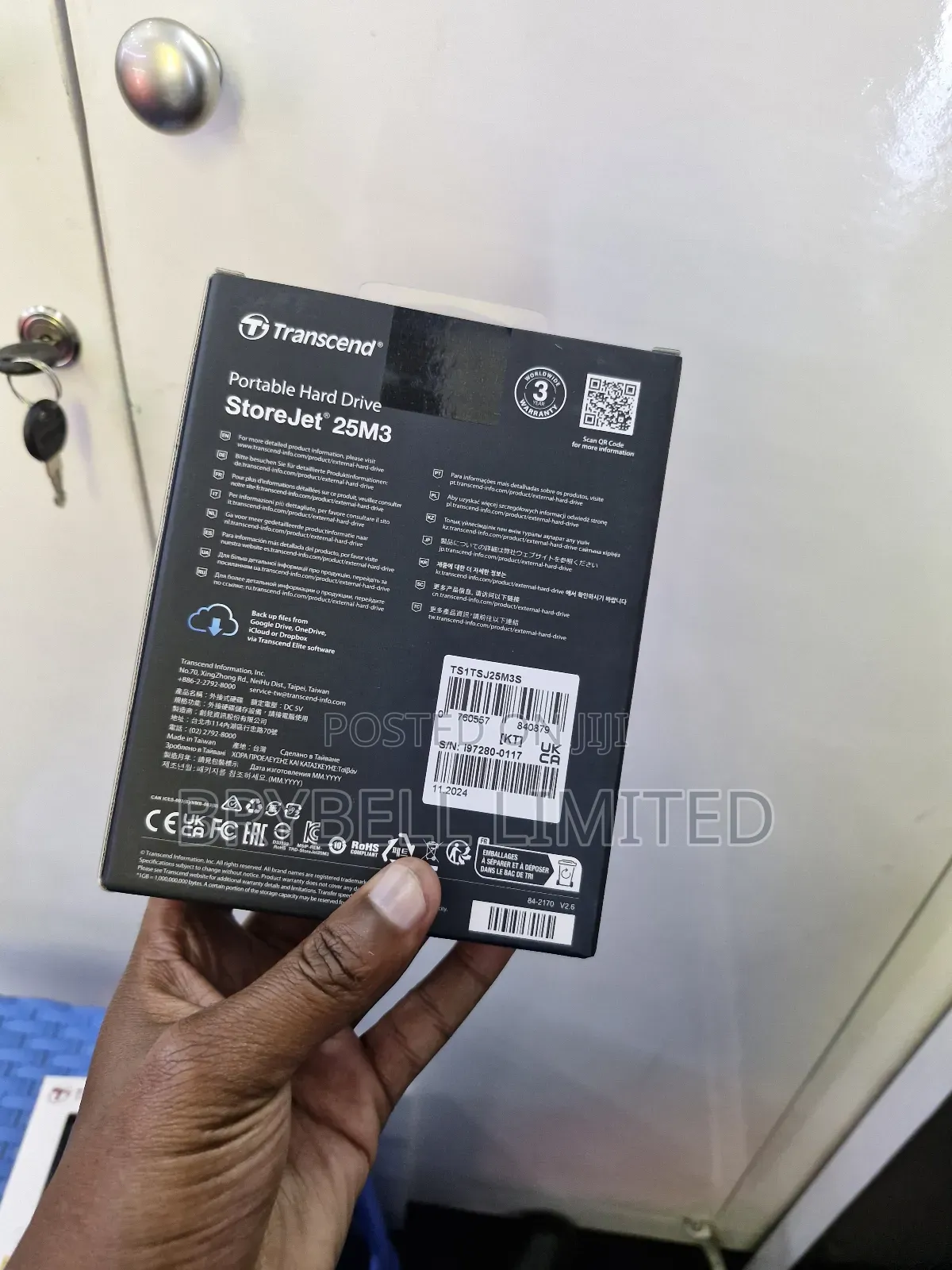 Transcend 1tb Portable Hard Drives Brand New
