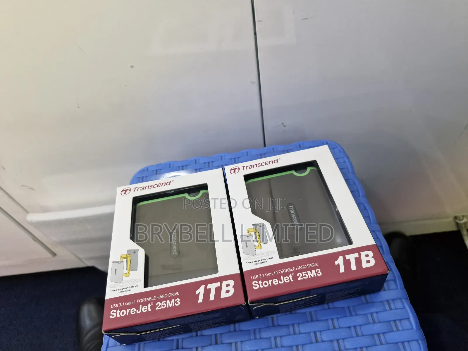 Transcend 1tb Portable Hard Drives Brand New