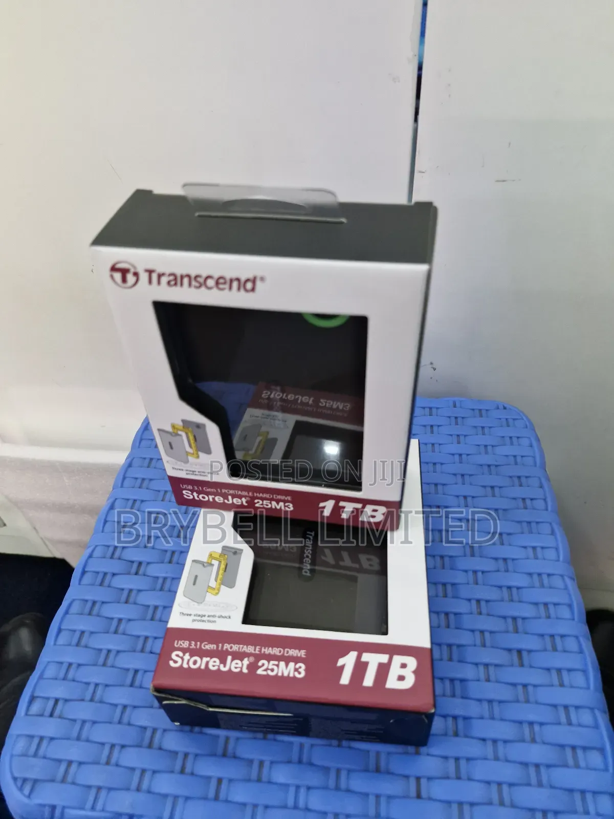 Transcend 1tb Portable Hard Drives Brand New