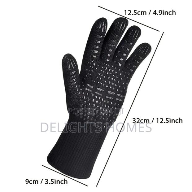 Barbeque Fireproof Gloves_za