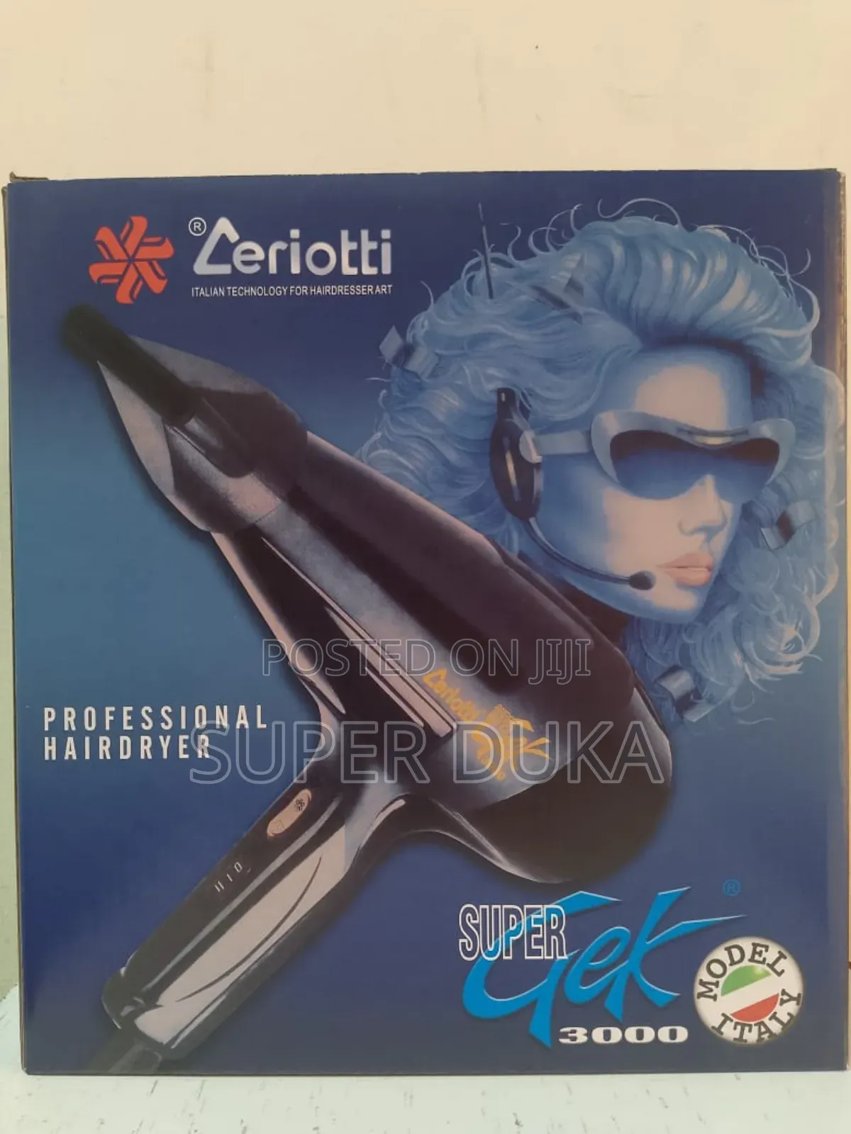 Ceriotti Super Gek 3000 Professional Hair Dryer