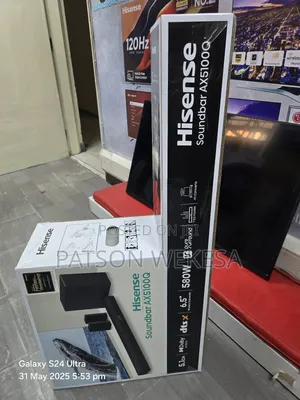 Hisense Ax5100q 580w 5.1ch Dolby Atmos (Wireless Subwoofer)