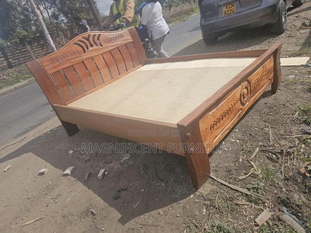Mahogany Framework Beds 4 by 6 Td-980 - thumbnail 2