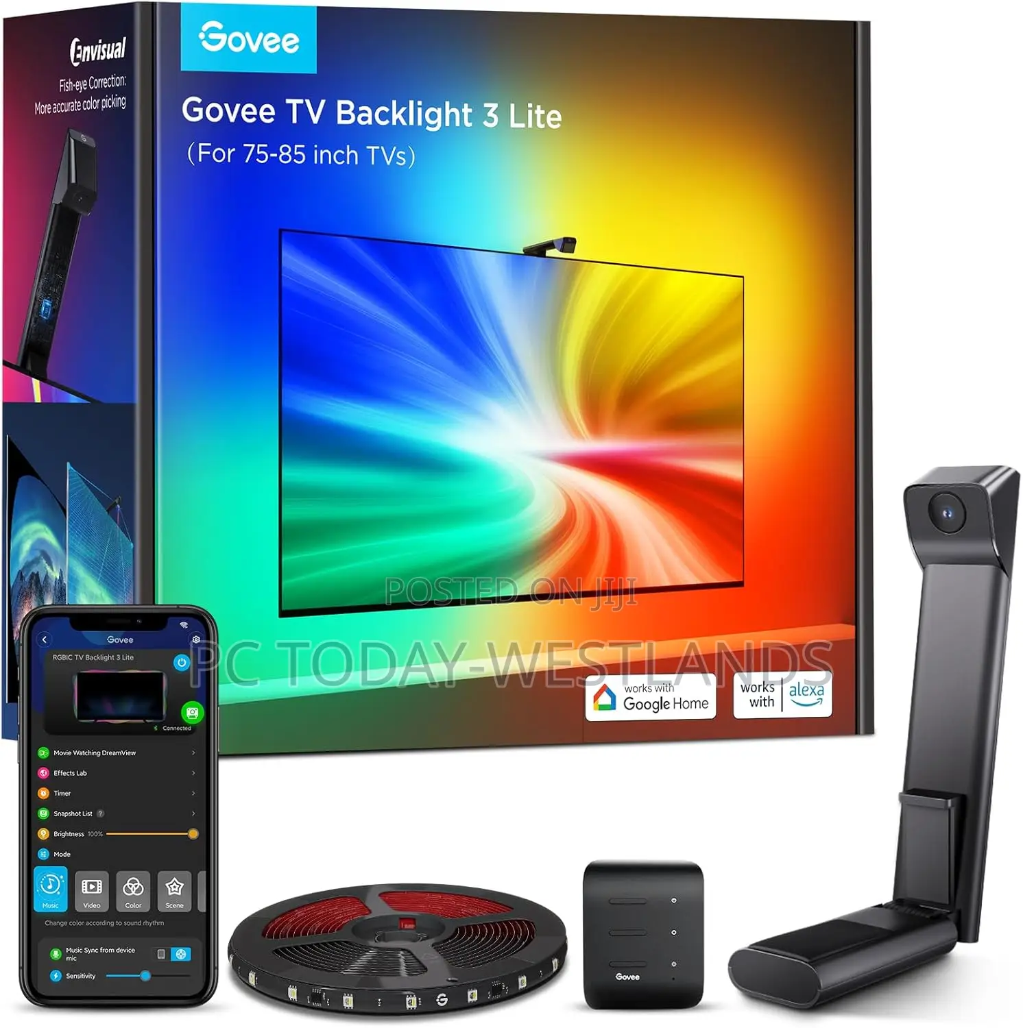 Govee Tv Backlight 3 Lite Function Sync to 75-85 Inch