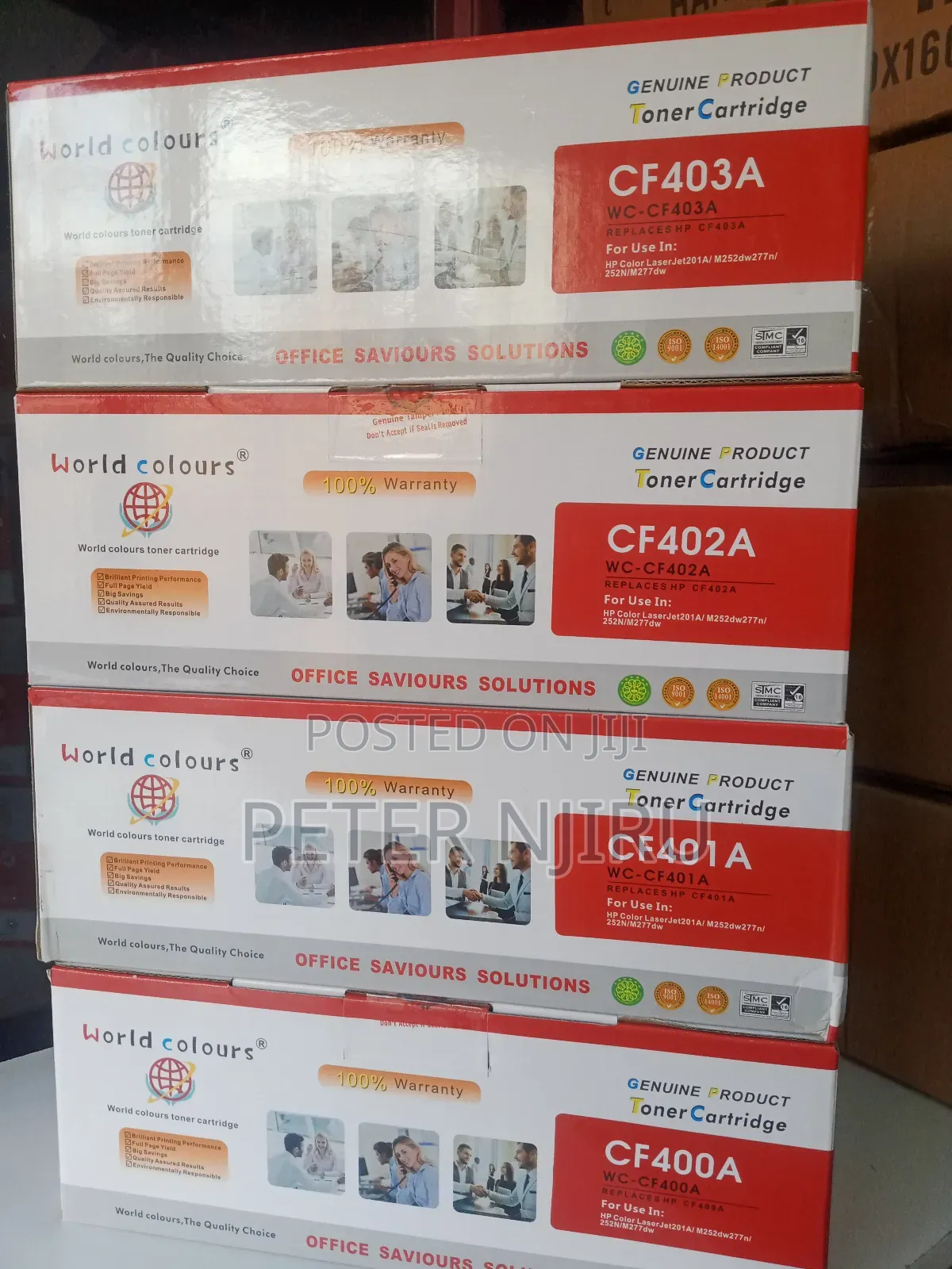 New Compatible Hp 201a 201x Cf400a Cf401a Cf402a F403a Toner