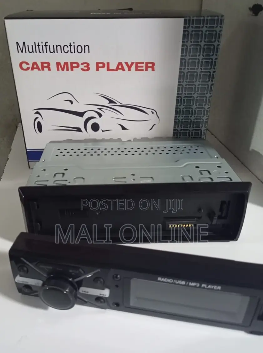 Multifunction Car Mp3player Fm Radio & Detachable Face Panel
