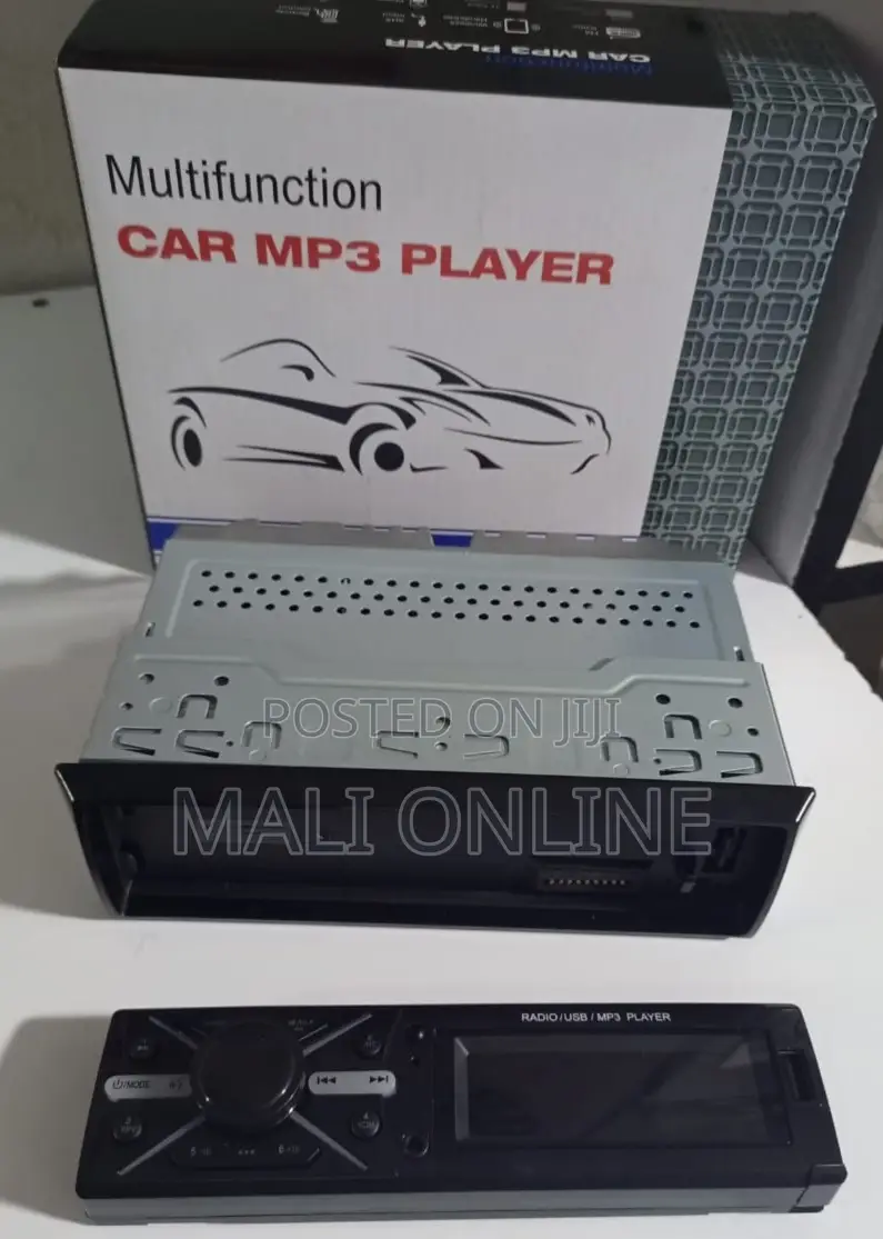 Multifunction Car Mp3player Fm Radio & Detachable Face Panel