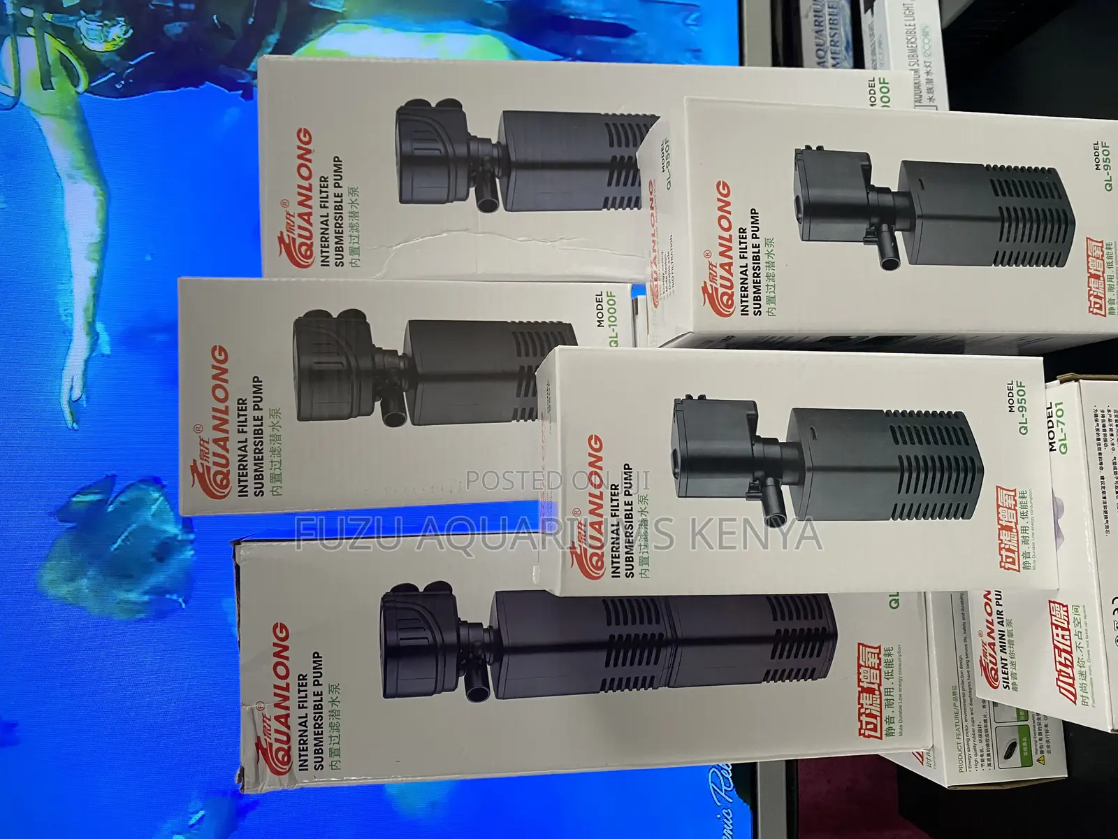 Keep Your Aquarium Sparklingwith Our Submersible Filter Pump