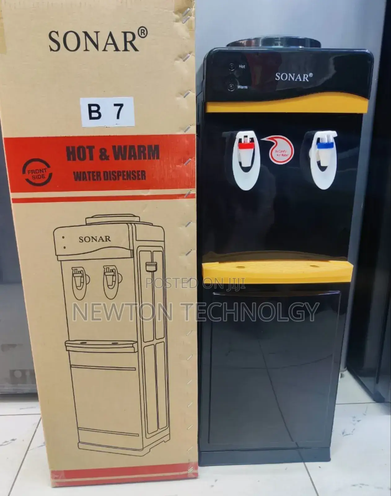 B7 Hot and Warm Water Dispense Sonar
