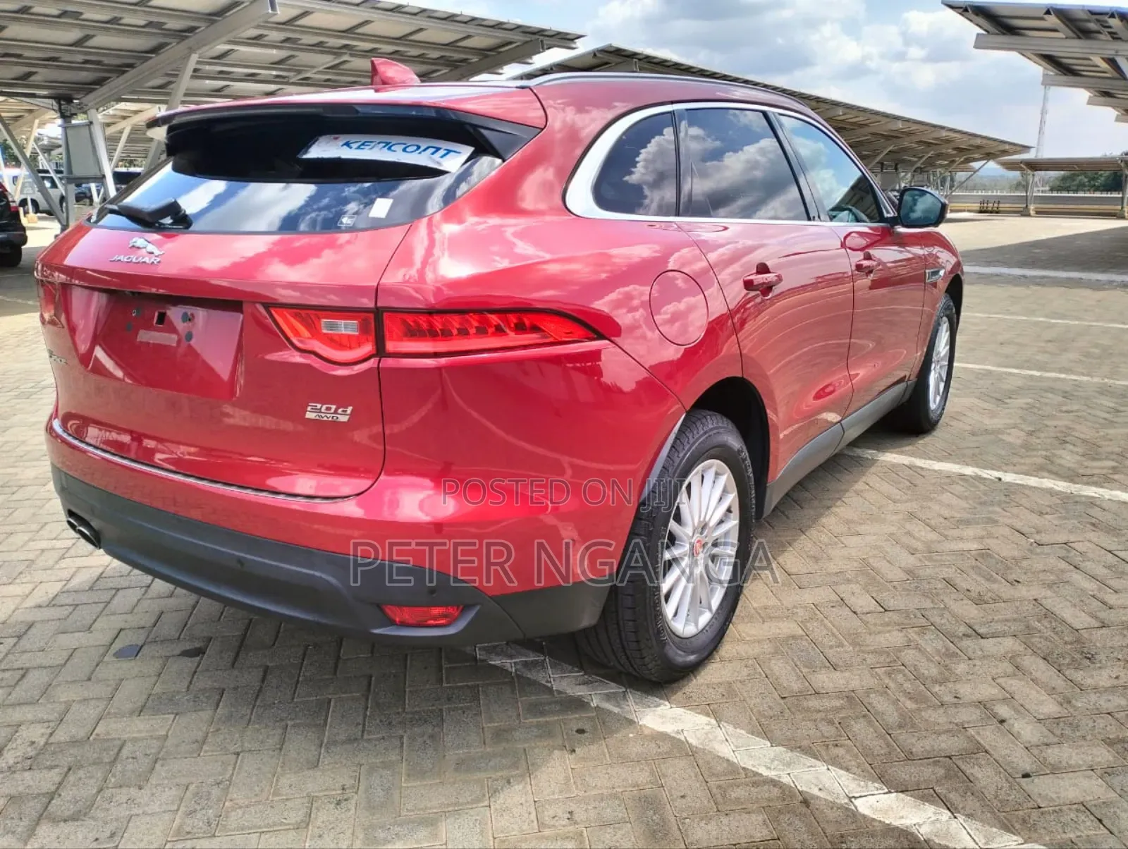 Jaguar F-Pace 20d Premium AWD 2019 Red