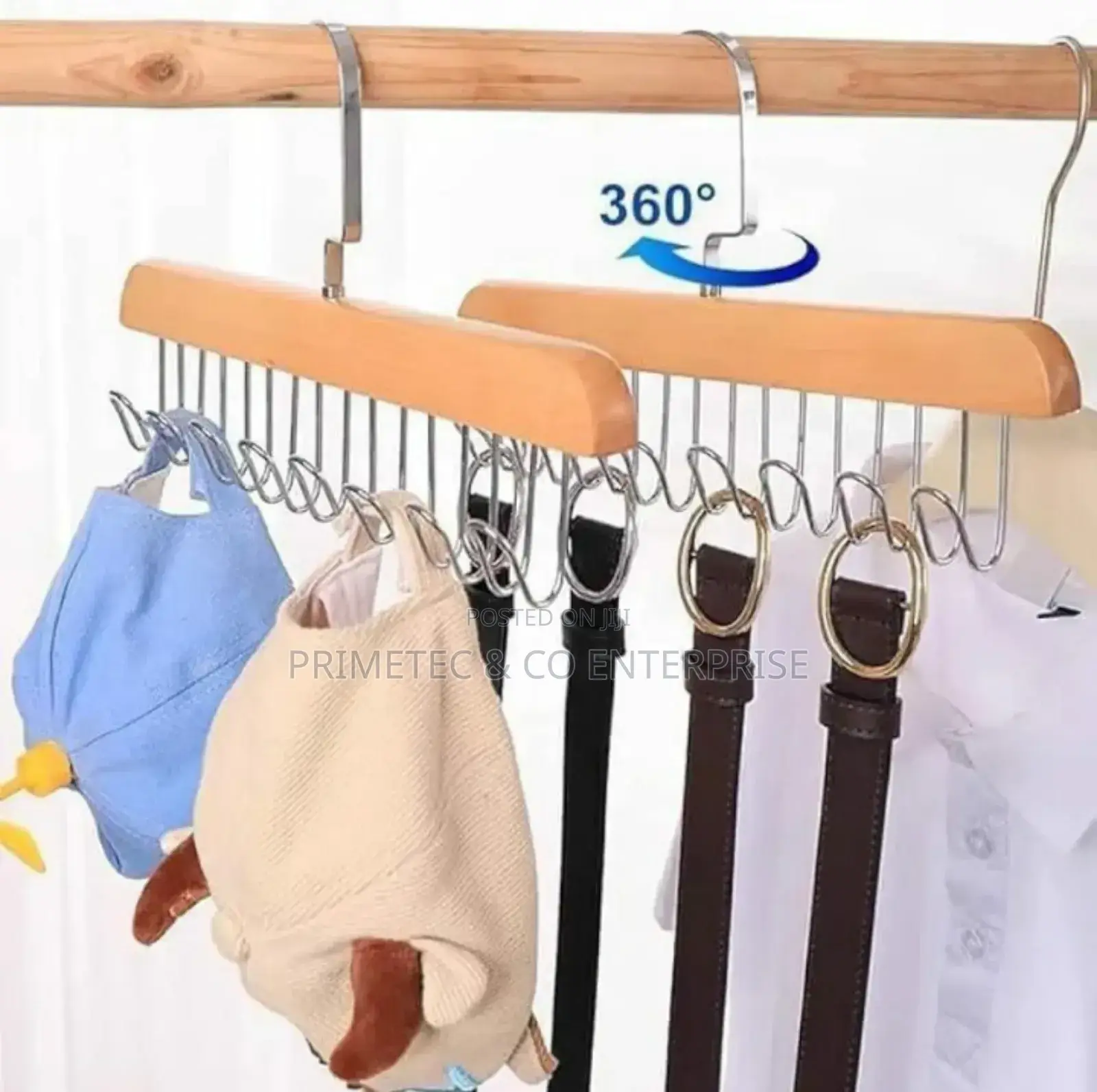 Wooden Hangers With Hooks