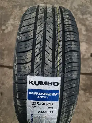 225 /60 R17 Khumo Tyres (Korea) New Technology.