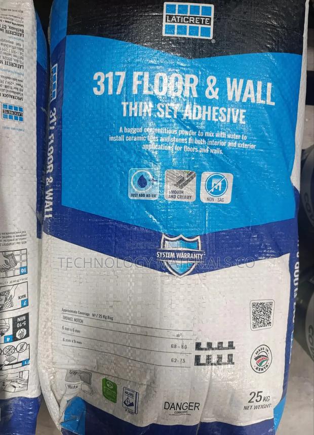 317 Thinset Mortar For Ceramic Stone Tiles(25kg) - main view