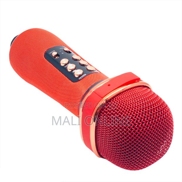 Wireless Portable Karaoke Microphone Speaker Bt Column Mic - thumbnail 9