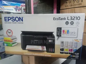 Printer. Epson Ecotank L3210 A4 All-(Print, Scan, Copy)