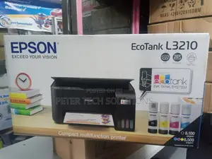 Printer. Epson Ecotank L3210 A4 All-(Print, Scan, Copy)