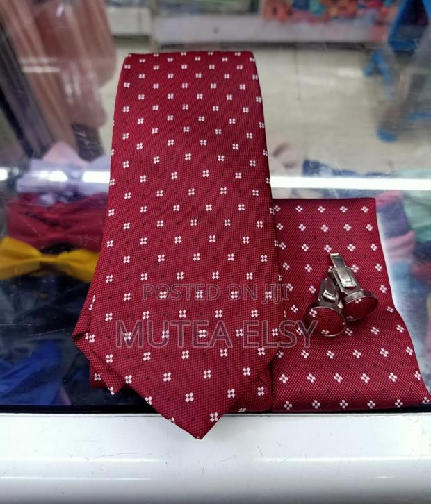 Redwine, Black White Foulard Executive Tie Sets - thumbnail 2