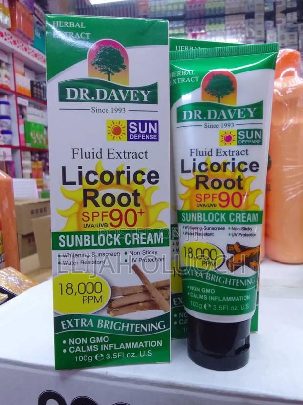 Licorice Root Sunblock Cream - main view