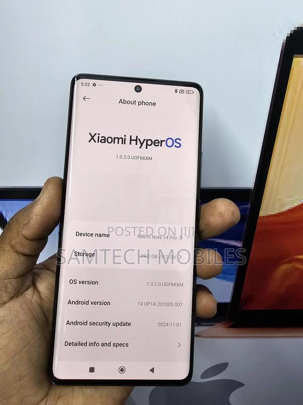 Xiaomi Redmi Note 14 Pro 5G 512 GB Black - thumbnail 3