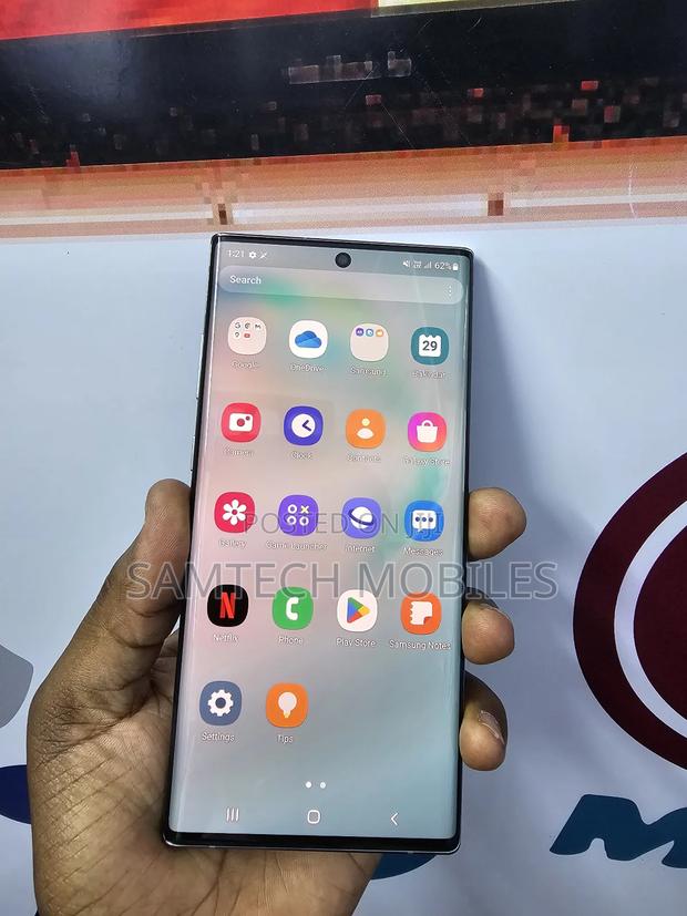 Samsung Galaxy Note 10 Plus 256 GB Silver - thumbnail 4