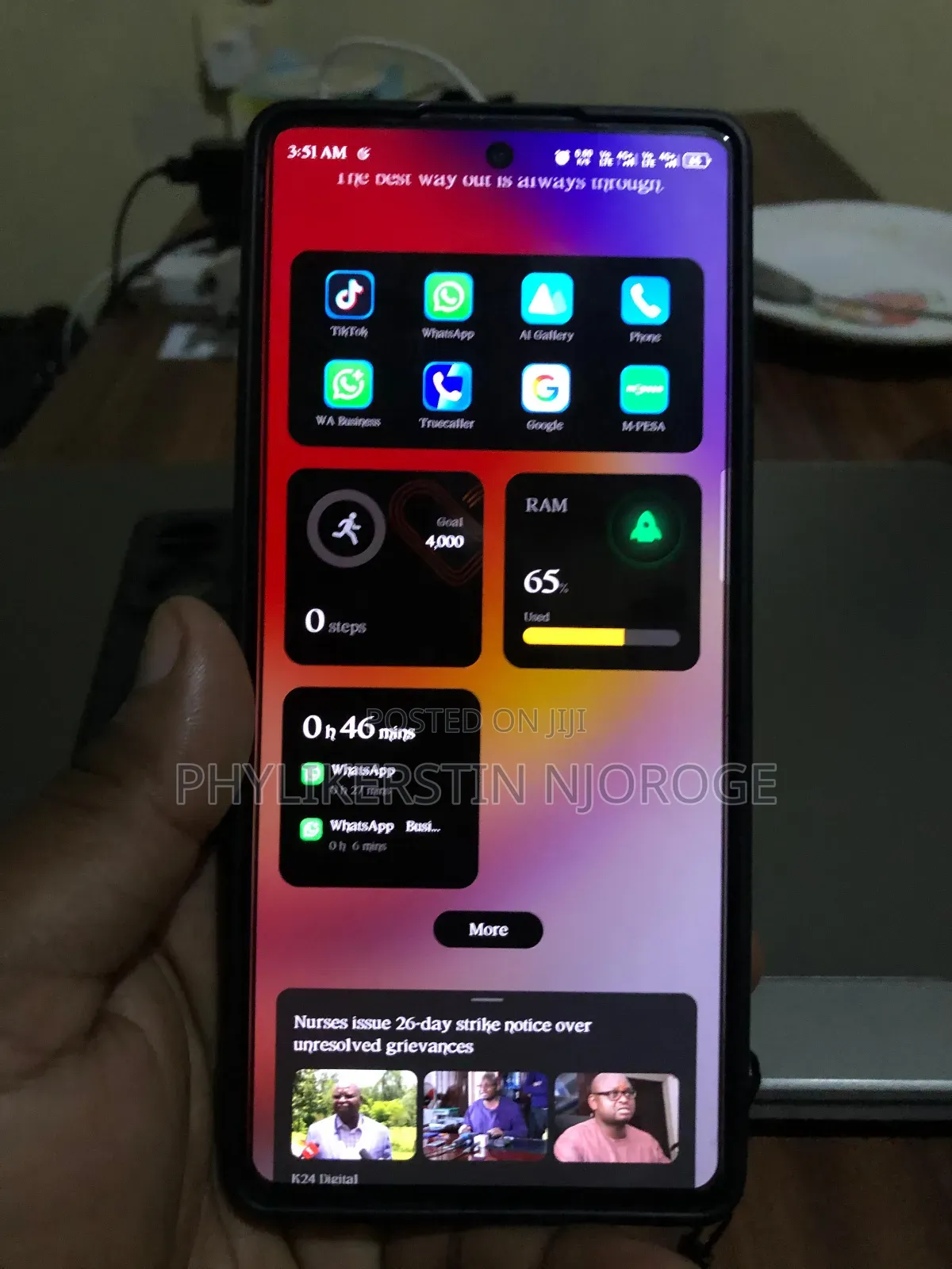 Infinix Note 40 256 GB Silver