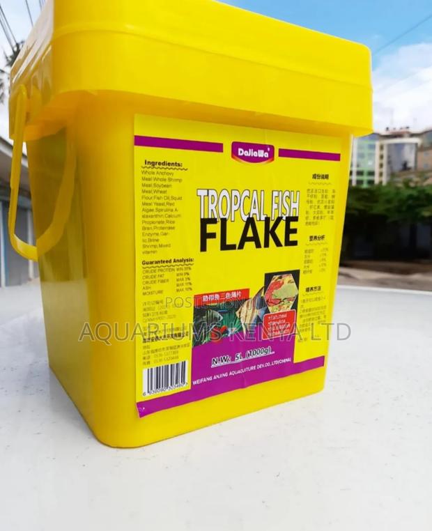 Ornamental Fish Pond Flakes , Tropical Flake - main view