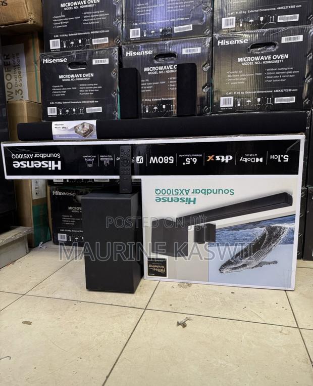 Hisense 580 W Sond Bar Ax5100g(2025 ) Model - main view