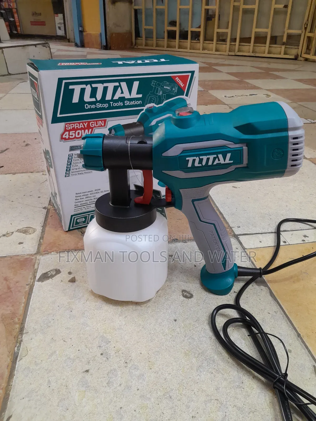 High Pressure Total Spray Gun 450 Watts