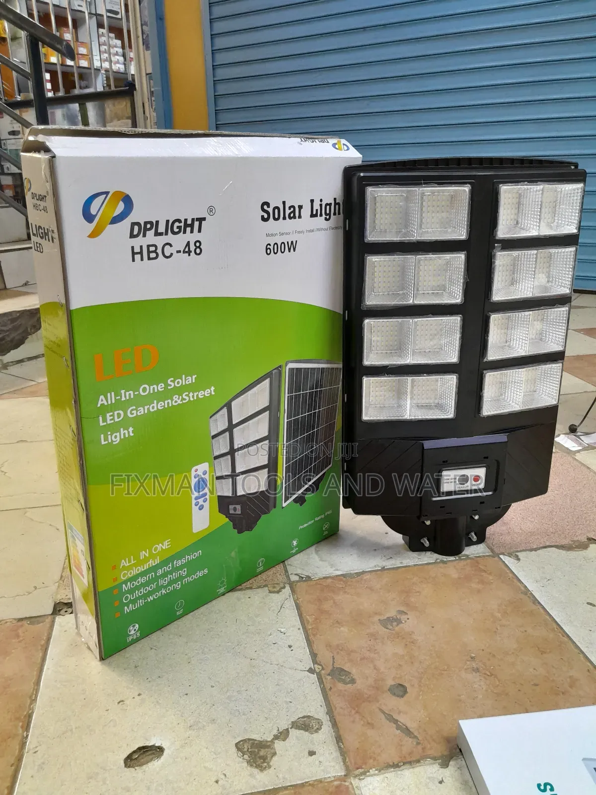 Solar Security Street Lights 500 Watts With Stand