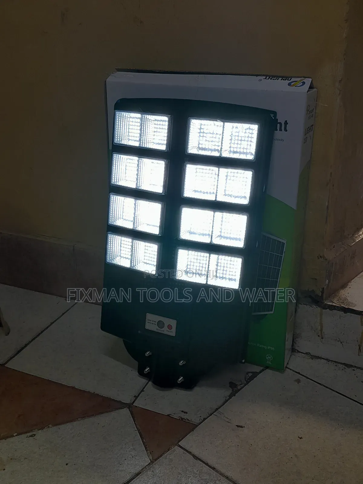Solar Security Street Lights 500 Watts With Stand