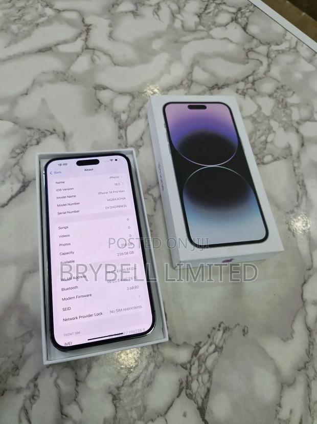 Apple iPhone 14 Pro Max 256 GB Purple - thumbnail 2