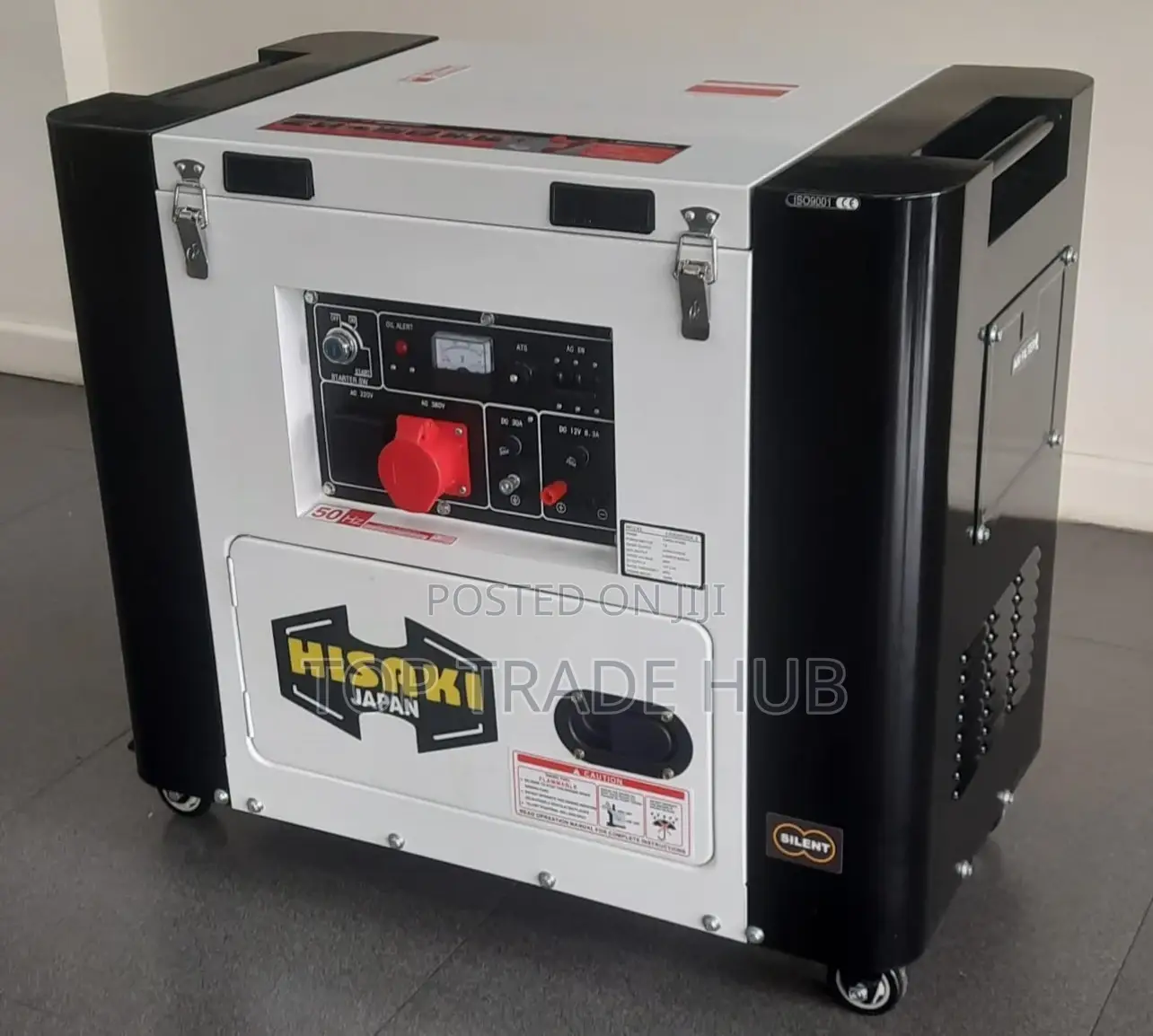 Hisaki Japan Silent Diesel Generator 3 Phase 10.5 Kva