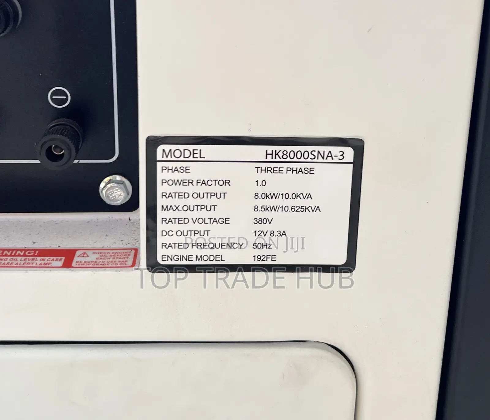 Hisaki Japan Silent Diesel Generator 3 Phase 10.5 Kva