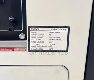 Hisaki Japan Silent Diesel Generator 3 Phase 10.5 Kva
