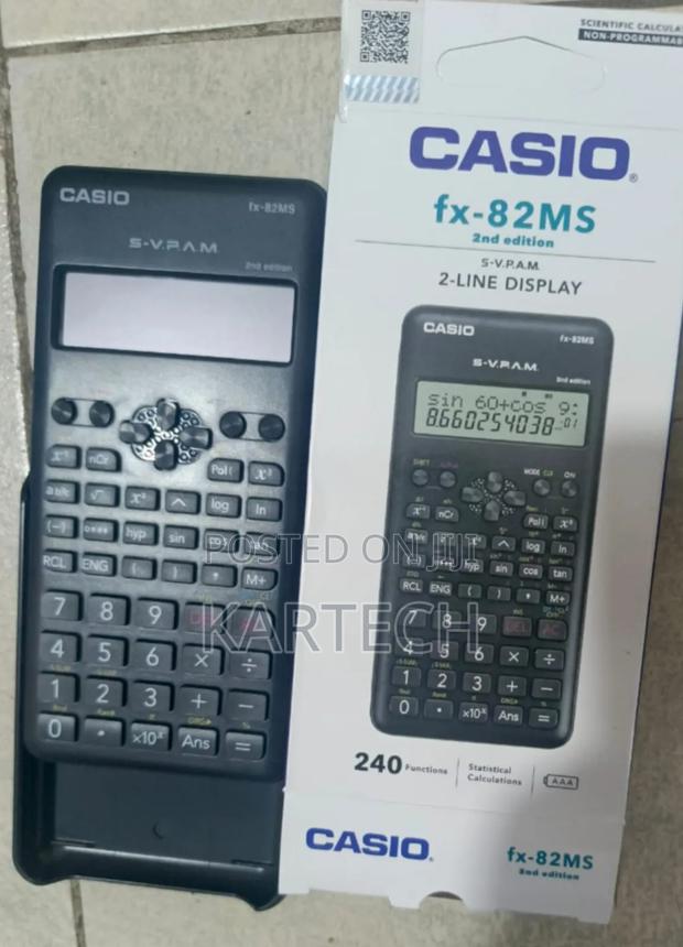 Casio Fx-82ms Scientific Calculator - main view