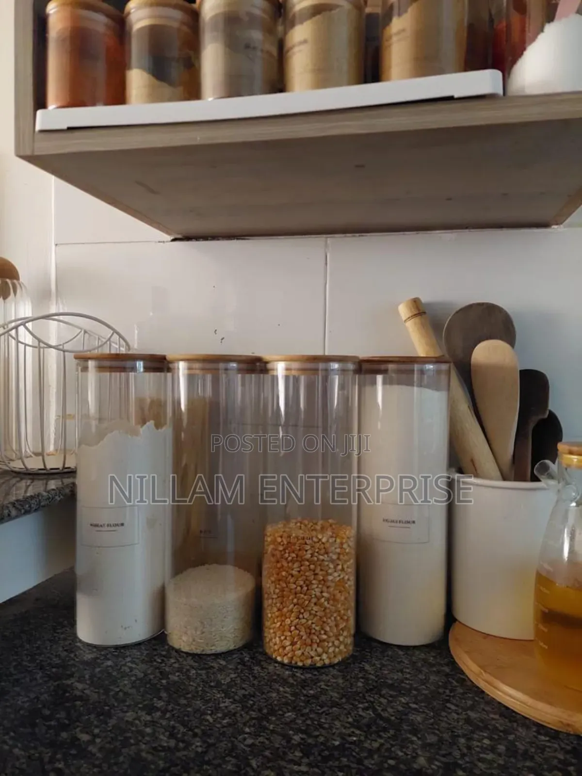 Spaghetti/ Cereal Storage Jars*