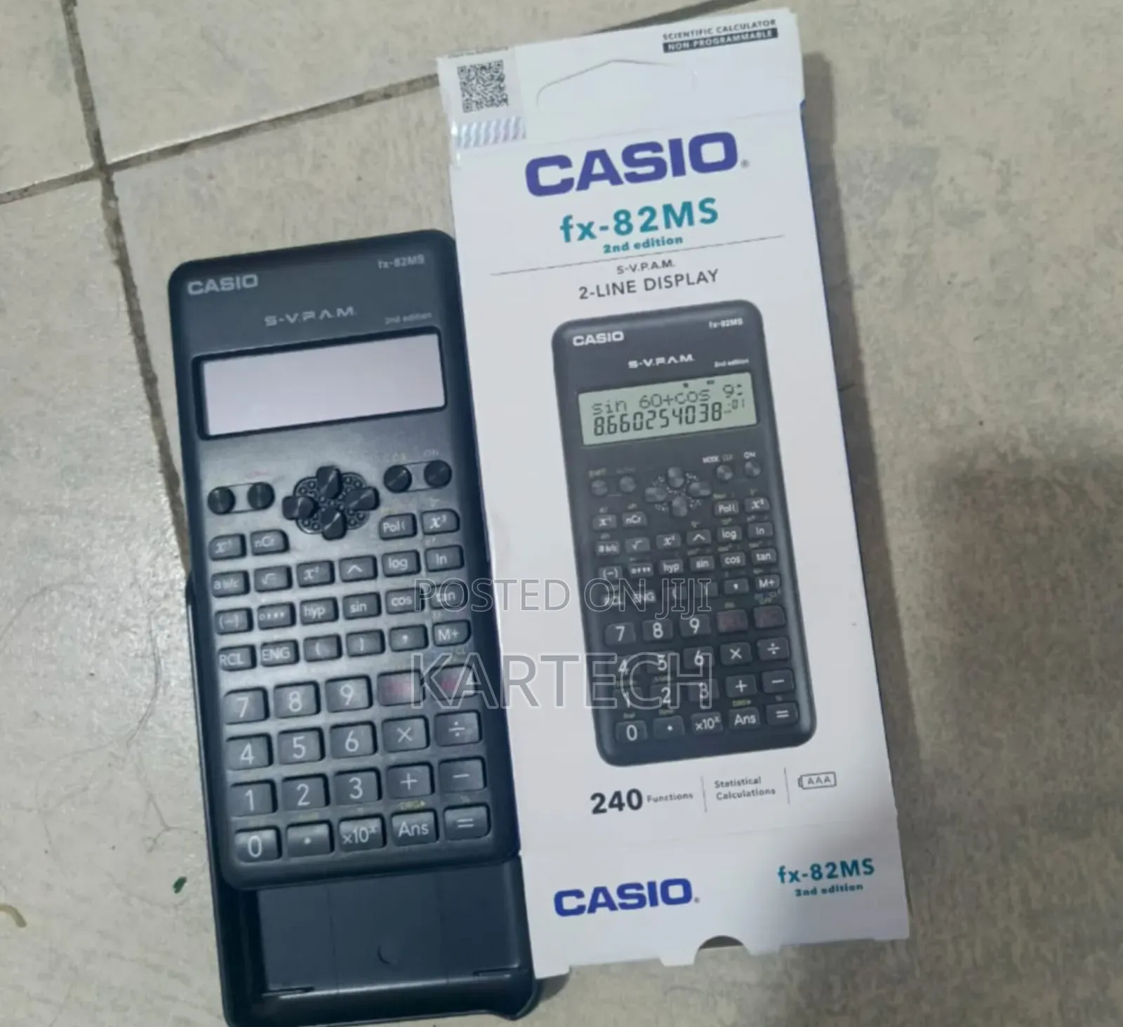 Casio Fx-82ms (2nd Edition) Calculator