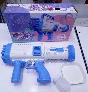 32 Holes Rocket Bubble Gun. This Innovative Bubble Blast