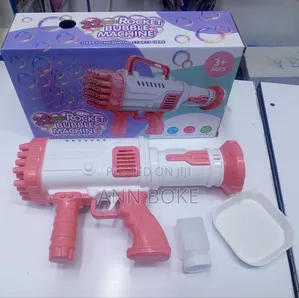 32 Holes Rocket Bubble Gun. This Innovative Bubble Blast