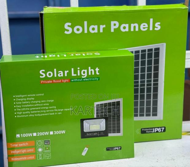 60w Solar Light Floodlight - main view