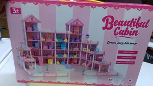  Beautiful Cabin Doll House, Designed