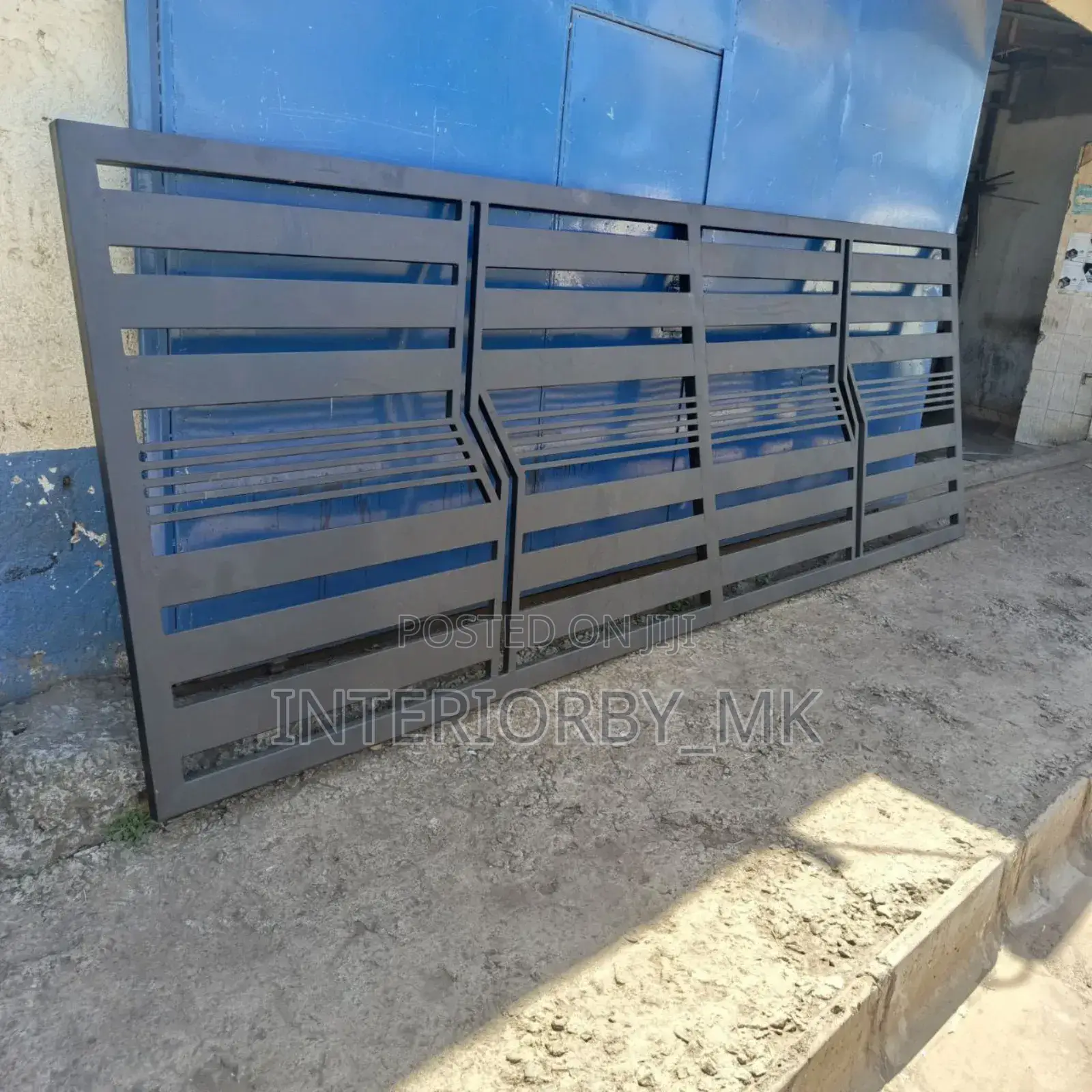 Modern Sliding Grill Gate